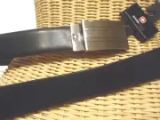 Swiss Army Logo Reverse Genuine Leather Belt Style SG7018