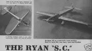 Model Airplane Plans (UC): Ryan S.C. 52" Stunt for .35 by Jack Sheeks