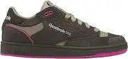[Reebok] Unisex-Adult Club C Bulc Sneaker, Grout/Boulder Beige/Laser Pink, 4