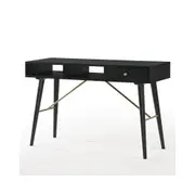 Modern Furniture RANIA Study Desk Console 120cm - Black Ash