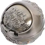 HEATSHAKING Creative Ashtray Ash Tray Ashtray with Lid Ash Tray for Cars Olive
