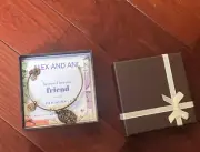 Alex and Ani Bracelet - Because I Love You Friend Periwinkle In Box New
