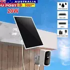 1/2/4X 20W Solar Panels for Eufy Eufycam Cam E/2C/E/2 Pro Wall Mount Cable Power