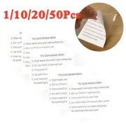 1-50Pc Waterproof Tent Repair Canvas Awning Sail Kites Adhesive Patches Tape Kit