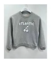 TEEN Atlantic-appliqué sweatshirt 12,14Y Gray