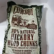Cowboy Charcoal 600 Cubic Feet Hickory Wood Chunks