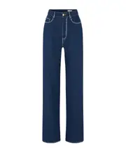 Nina Ricci Relaxed Boyfriend Jeans 38 Blue