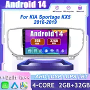 32GB Car Play Android14 Auto Car Stereo GPS Head Unit For Kia Sportage 2015-2018