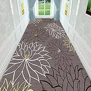 Hallway Runner Rug, Non-Slip Backing, Modern Style, Washable Long Carpet for Kitchen, Stairs, Indoor,1.2m x 3.5m