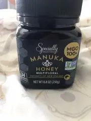 MANUKA HONEY, MGO 100+ Multifloral 8.80z (250g)