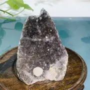 255g Natural Amethyst Geode Mineral Specimen Crystal Quartz Energy Decoration