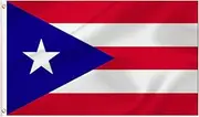LARGE Puerto Rican Flag, 3x5Ft Puerto Rico Flags Banner For Indoor Outdoor Decoration of Canada Yards.Parade Or Express Mood