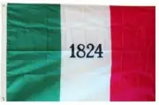TX Alamo 1824 Texas Battle of the Alamo Memorial Texan Flag 3X5 Rough Tex® 100D