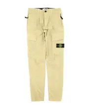 Stone Island Junior Logo Patch Cargo Trousers 8Y,14Y Nude