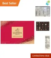 Exquisite Godiva Belgium Goldmark Assorted Chocolate - 10.9 oz Gift-Ready Box