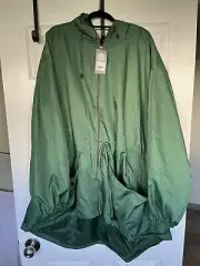 Autograph Green Rain Jacket Size 28