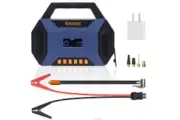 HORUSDY Tyre Inflator Portable 4500A Jump Starter with Air Compressor 16000 mah