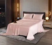 Pink Bamboo Lyocell Sheet Set in Soft