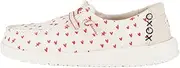 [Hey Dude] Kids Wendy Heart (Little Kid/Big Kid) - Shoes for Kids - Textile Upper Lining Insole and Outsole