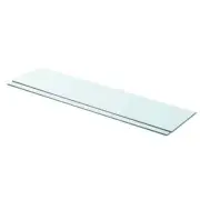 Wall Shelf Floating Shelf Display Shelf Wall Mounted Tempered Glass vidaXL