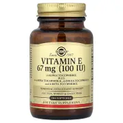 Solgar, Vitamin E, 67 mg (100 IU), 100 Softgels