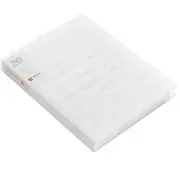 A4 File Bag 20/30 Pages Data Book Large Capacity File Folder Portfolio Office Stationery Insert Folder Document Storage Bag