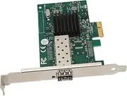 PCIe X1 Single SFP Port Network Card, 1000Mbps Gigabit Network Card for Freebsd Linux VMWare ESXi Server