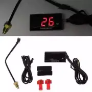 Universal Motorcycle LCD Digital Thermometer Instrument Water Temp Meter Gauge