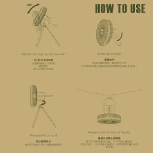 CARGO MULTI FAN 隨行風扇含收納盒 電扇 隨行風扇 美學設計 露營