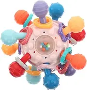 SWOOMEY Sensory Grip Ball Soft Teething for Interactive Play for Early Development and Communication Skills Present
