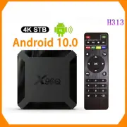 Smart TV Box Android 10.0 Quad Core 2.4GWiFi HDR10 4K 3D H. 265 2GB RAM Set Top