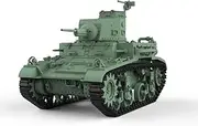 LF120503 1/120 TT Scale Railway Military Model Kit US M2A4 Light Hell Buggy