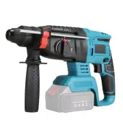 Electric Rotary Demolition Jack Hammer Cordless Hammer Drill Battery + Charger