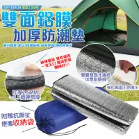 在飛比找momo購物網優惠-【TAS CAMP】露營專用 300x300 cm雙面鋁箔加