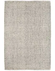 [Miss Amara] Bree Wool Rug in Ivory and Grey Marble