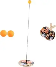Totority Interactive Pong Trainer Set Indoor Table Tennis Toy for Boys Girls Training Device for Skill Levels Random Style