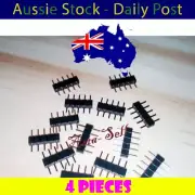 4pcs RGBW 5Pin Male Header Adapter Connector