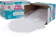 Fairfield PP10 Fil Poly Pellets Weighted Stuffing Beads Bulk Box, 10 pounds
