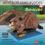 Impact Photographics - Beaver Mini Building Blocks Set - 92397