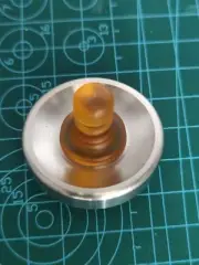 PEI Stainless Steel Spinning Top Ceramic Bead EDC Desktop Fidget Spinner Toy