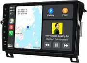 JOYING Radio for Toyota Tundra 2007-2013 & Toyota Sequoia 2008-2018 Android 12 Car Stereo 10.1" Touch Screen 4GB+64GB with Wireless Carplay Android Auto Bluetooth Plug and Play Head Unit(JY-TZ167N4)
