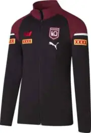 QLD Maroons 2024 State of Origin Mens Team Jacket Sizes S-4XL BNWT