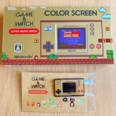 GAME & WATCH SUPER MARIO BROS. AMAZON LIMITED EDITION NEW JPN IMPORT