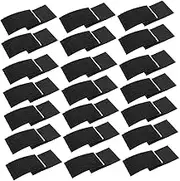 MUELODSIC 50Pairs Heavy Duty Double Sided Bed Sheet Fixing Tapes Removable Slip Sofa Tapes Strong Adhesive Strips for Home Decor Organizing and Arts Crafts