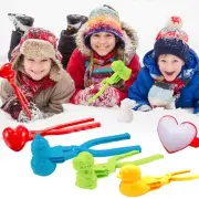 Snow Snowball Maker Clip Maker Shaped Snow Sand Tool Winter Kids Outdoor Toys