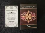 The Children of Litha Tarot SIGNED Certificate Of Authenticity 1st Printing 2018