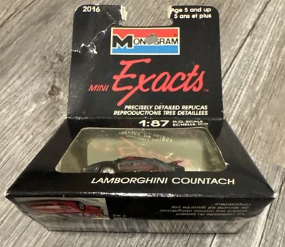 MONOGRAM Mini Exacts - Lamborghini Countach 2016 HO - 1/87 Scale