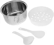 iplusmile Rice Cooker Inner Pot Replacement Kitchen Cooking Pot Container for Rice Cooker Accessories Non Stick Liner for Versatile Cooking and Meal Prep