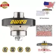 Versatile Diamond Router Bit for Coarse Roundover Cuts on Stone Surfaces