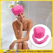 Hair Drying Cap Bonnet Hood Blow Dryer Attachment Hair Care Tools (Pink) *AU